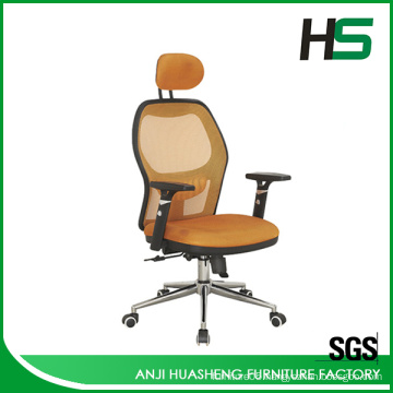 comfortable executive mesh fabric office chair with headrest